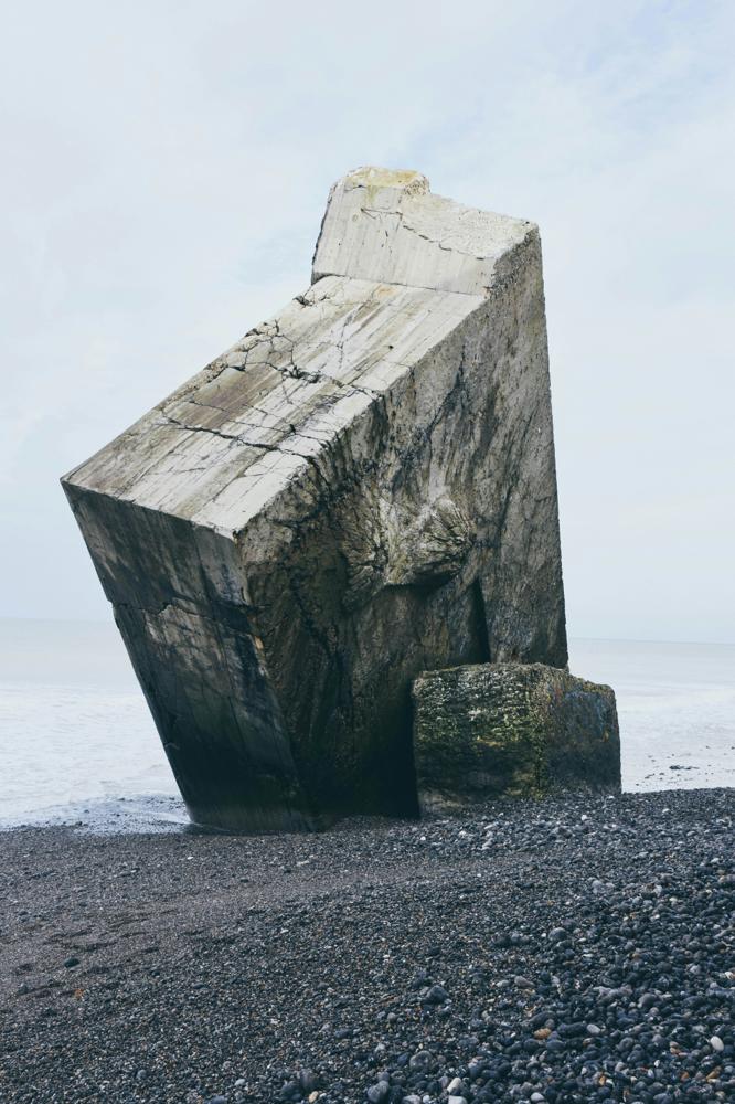 Erosion Study III — stone sculpture by Damian Arkeveld