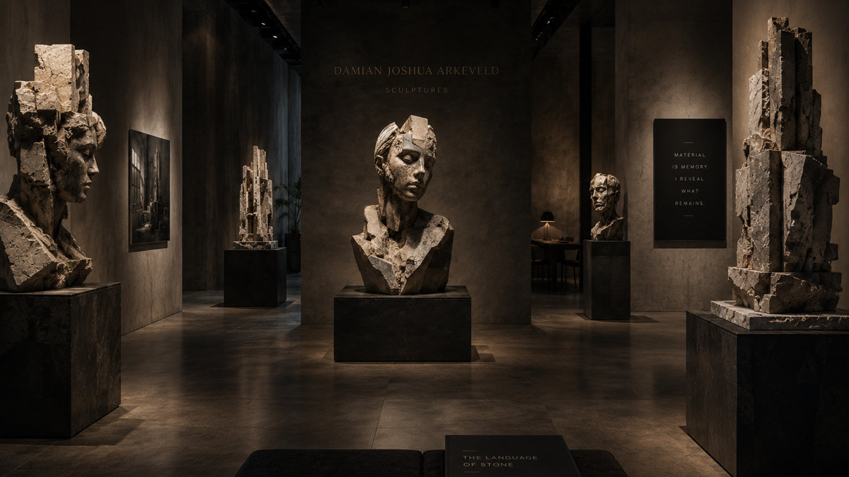 Human / Stone / Existence — Figurative Sculpture and the Weight of Being by Damian Arkeveld at Museum of Contemporary Sculpture, Brussels